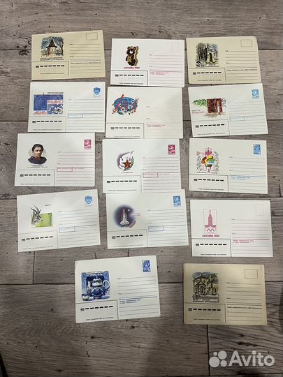 Почтовые конверты СССР