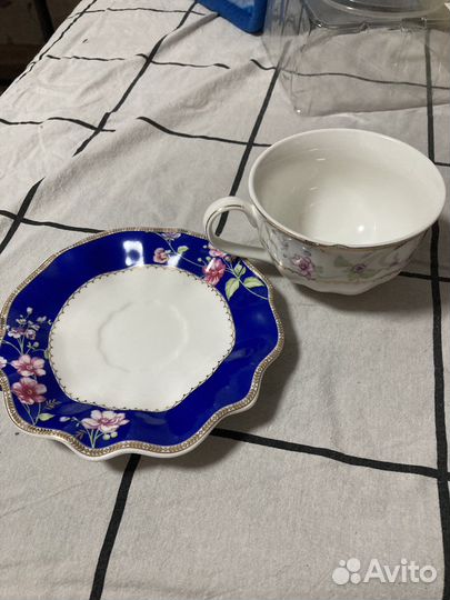 Чашка, блюдце. Чайный набор. Чайная пара