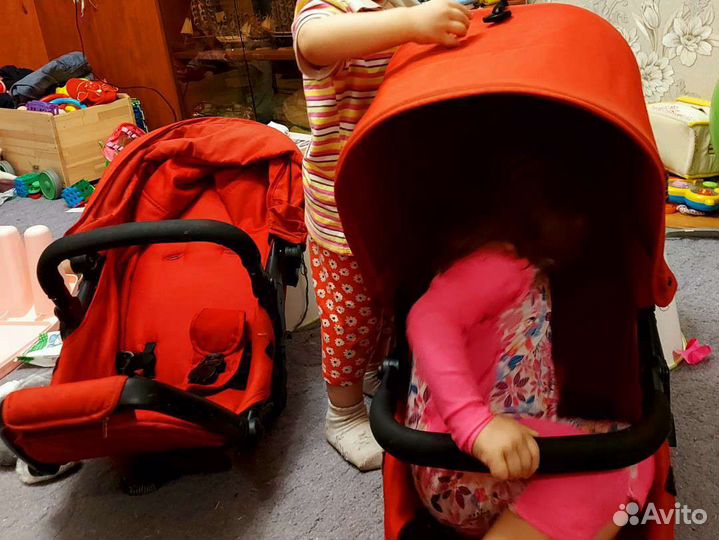 Коляска для двойни (2 в 1)