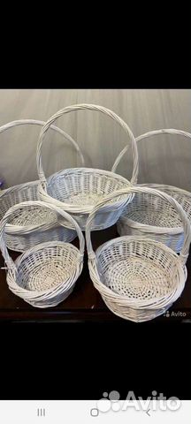 Корзина плетеная