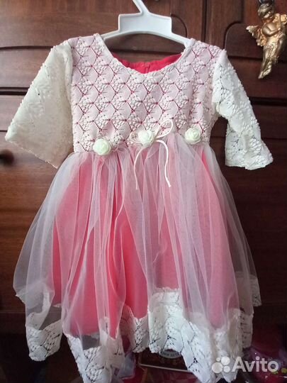 Платье для девочки 86