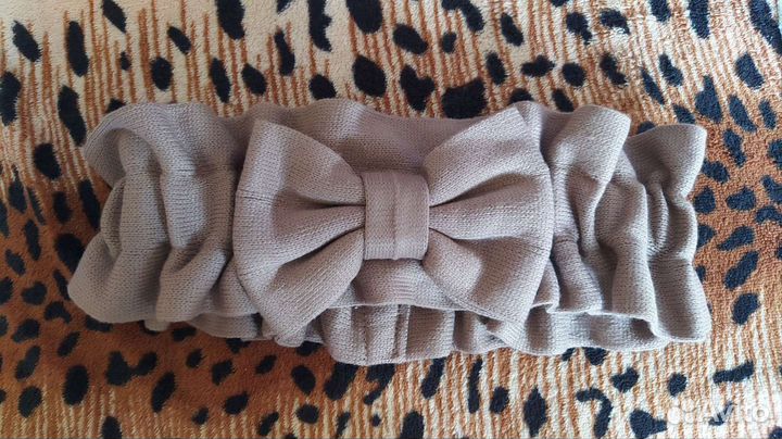 Бант на резинке на выписку