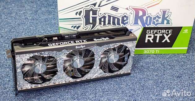 Видеокарта Palit GeForce RTX 3070 Ti GameRock