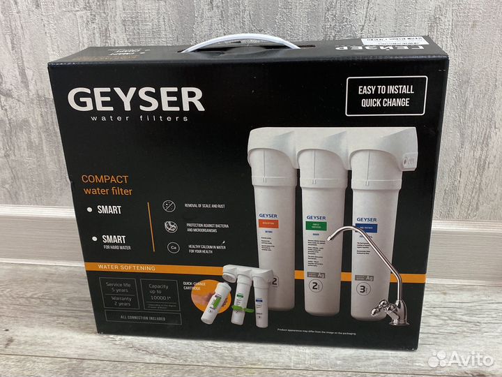Новый Филтр для очистки воды Гейзер
