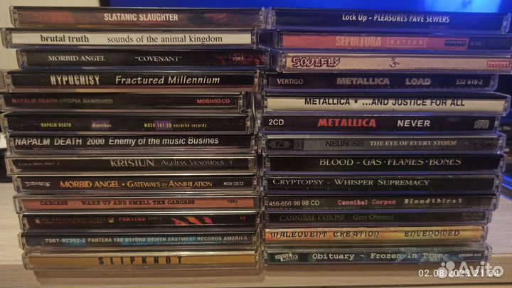 Cd диски metall(unofficial)