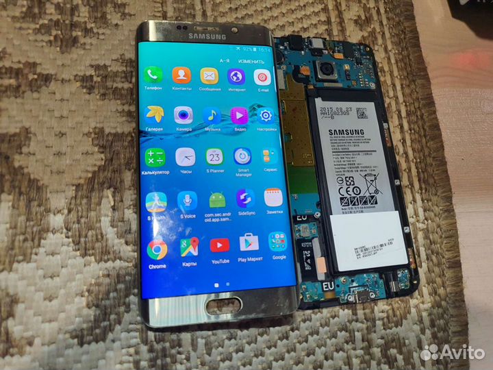 Дисплей samsung s6 edge+