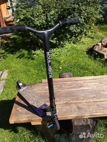 Трюковой самокат explore