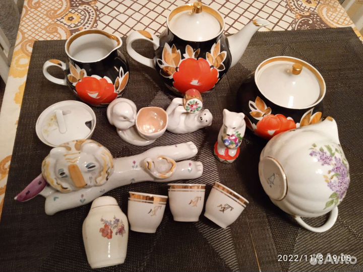 Фарфоровая посуда Дулево