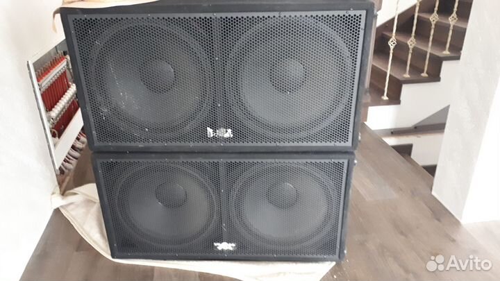 Усилитель мощности Neva-Audio и 2 саба DLX-218B