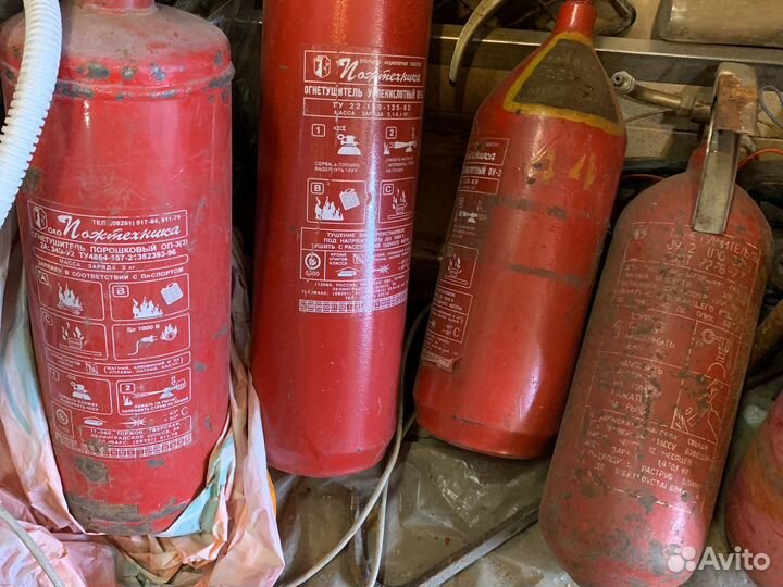 Баллон огнетушитель