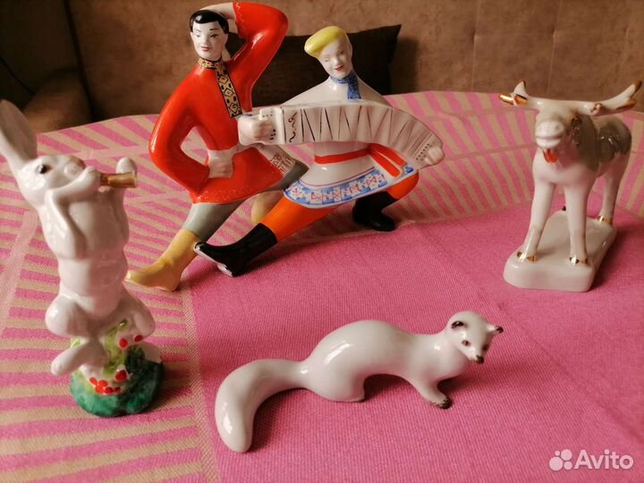 Фарфоровые статуэтки СССР