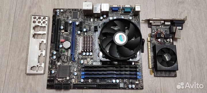 AMD Athlon II 445+MSI 880GM-E41+GT210 512mb+8gb