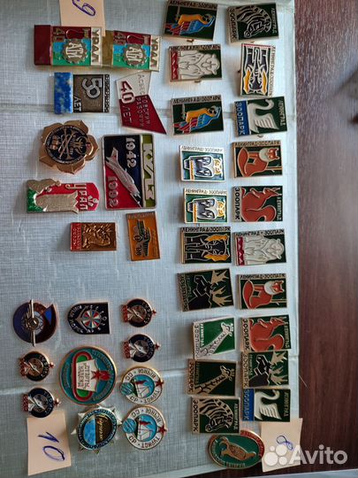 Значки советские и др темами