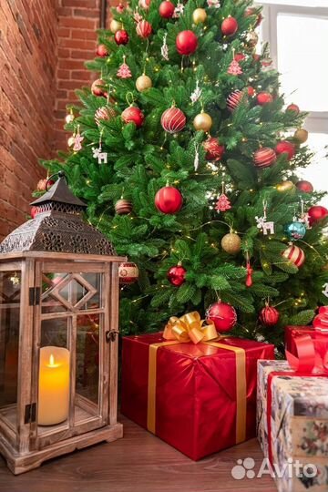 Ель искуственная литая 