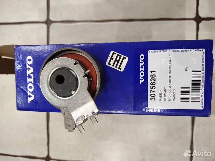 Ролик натяжителя ремня грм volvo xc90 оригинал нов