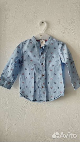 Рубашка для мальчика 80