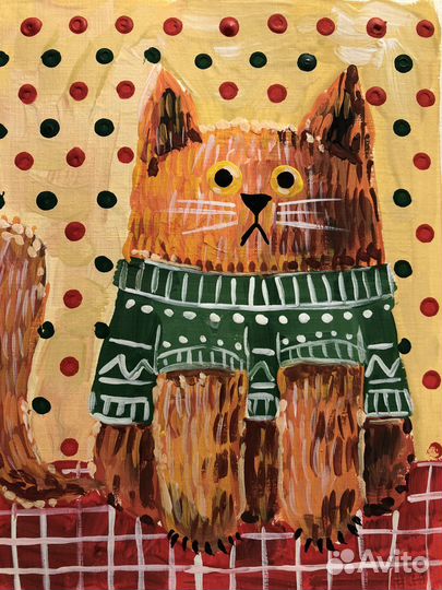 Картина «Просто котик»