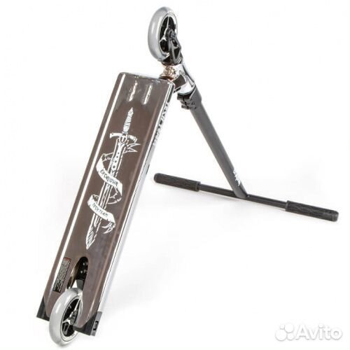 Самокат трюковой Tech Team Excalibur Blue Chrome