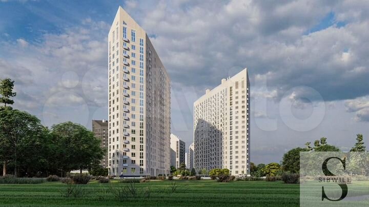 1-к. квартира, 51,9 м², 14/14 эт.
