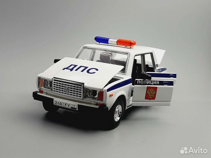 Коллекционная металлическая машина, лада ваз 2107