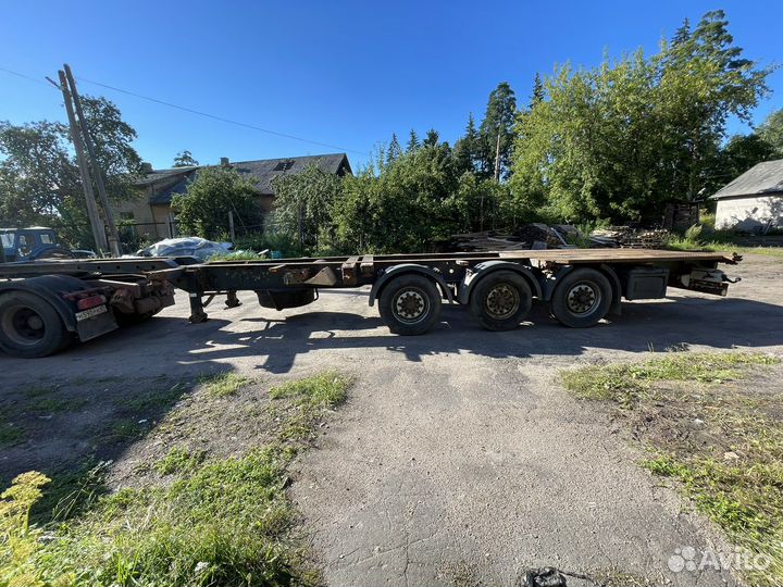 Прицеп контейнеровоз Krone AZW 20, 2011