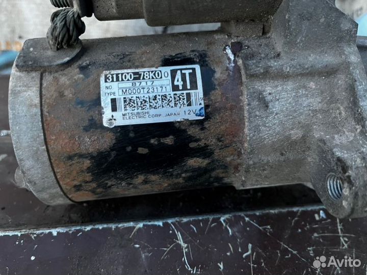 Стартер Suzuki Grand Vitara 2.4 2008 j24b