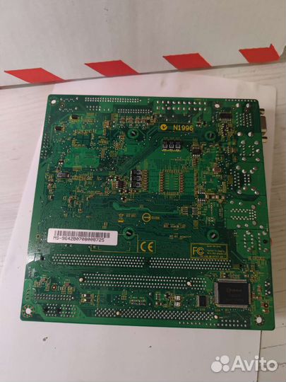 Материнская плата MS-9642 Mini-itx +проц и память