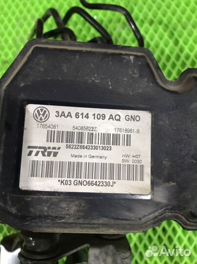 Блок abs passat b7