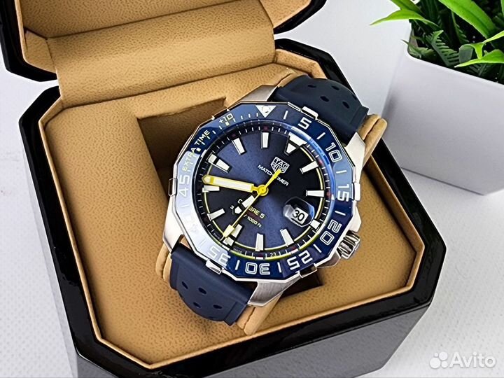 Часы мужские Tag Heuer Aquaracer премиум blue