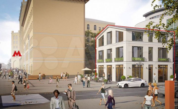 Аренда торгового помещения 278 м2