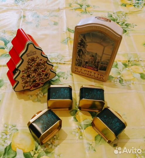 Металлические баночки для сыпучих веществ