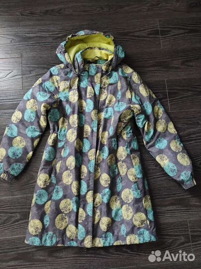 Пальто для девочки 140