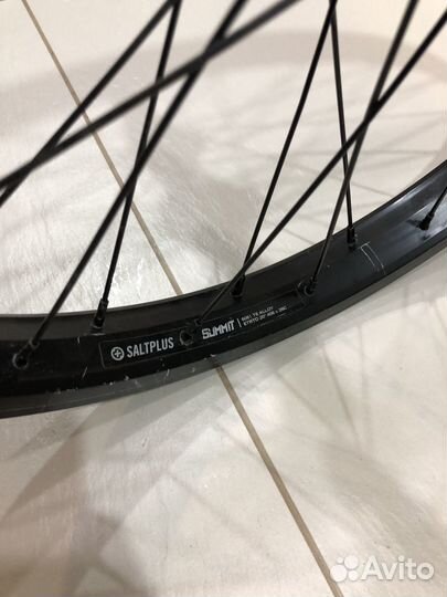 Заднее колесо на bmx salt