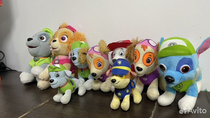 Игрушки щенячий патруль