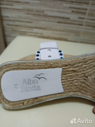 Шлепки alba moda 40 размер