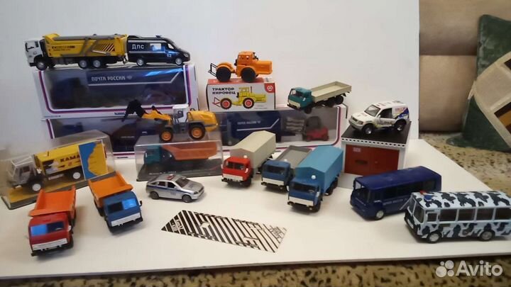 Модели машинок СССР 1:43