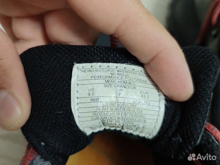 Зимние ботинки merrell