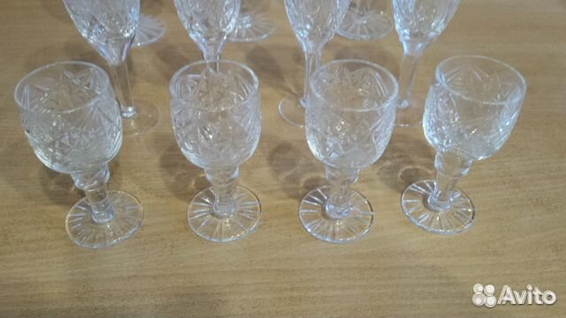Бокалы, рюмки, стопки (хрусталь) СССР