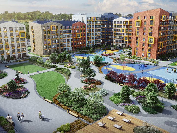 1-к. квартира, 45,3 м², 8/8 эт.