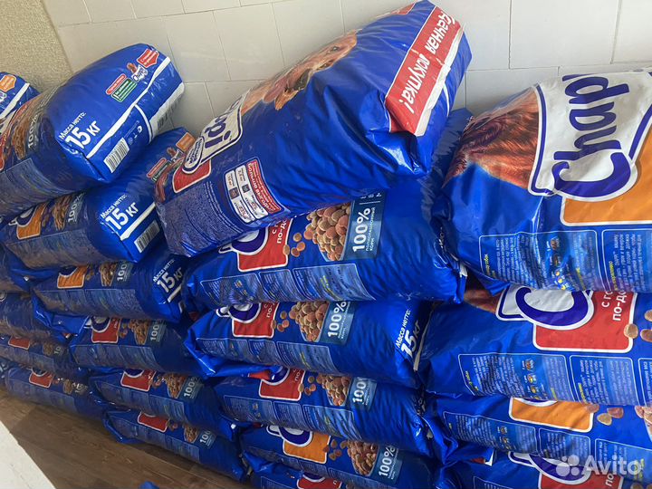 Сухой корм для собак Chappi 15 кг