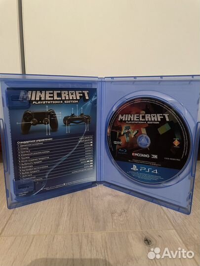 Minecraft ps4 диск