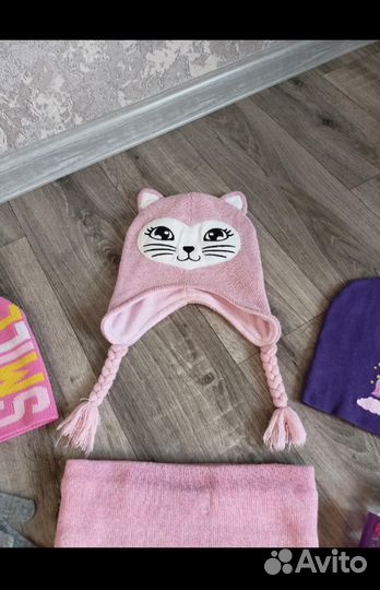 Комплект шапка, шарф