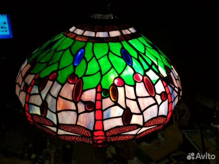 Люстра подвесной светильник Тиффани