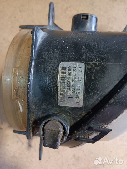 Противотуманная фара / птф левая Opel Corsa D