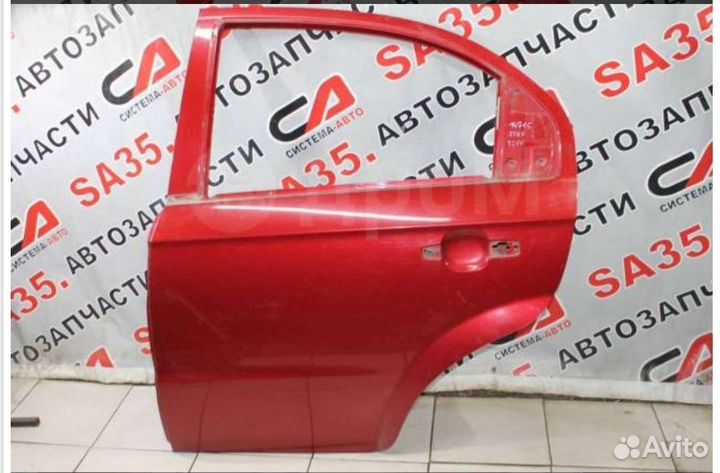 Дверь задняя левая GM 96648859 Chevrolet Aveo t250