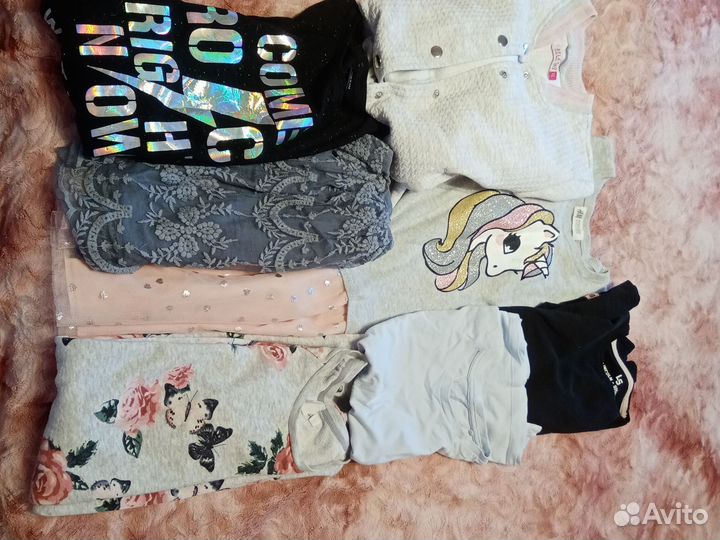 Пакет вещей на девочку 146-152