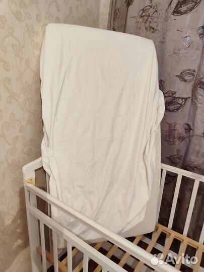 Кровать-качалка Золушка Золушка-5, цвет: белый