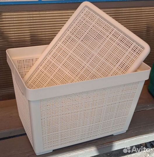 Корзинка с крышкой 22 л