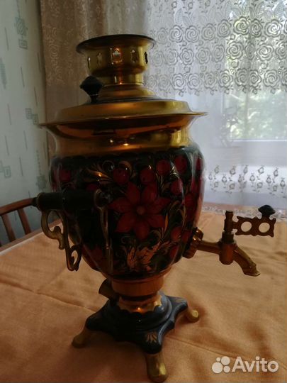 Самовар электрический расписной