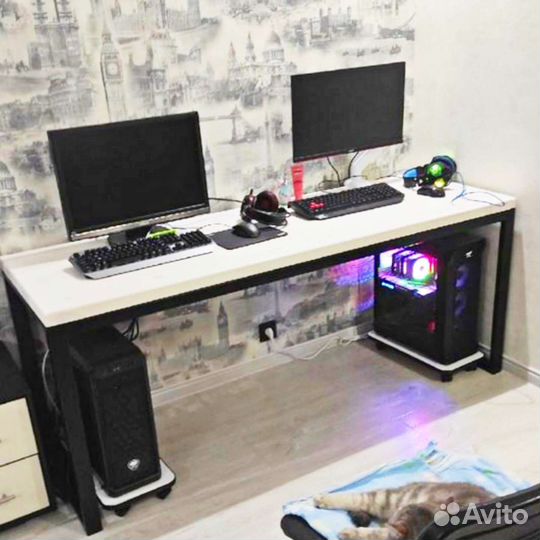 Компьютерный стол в стиле лофт 2 метра